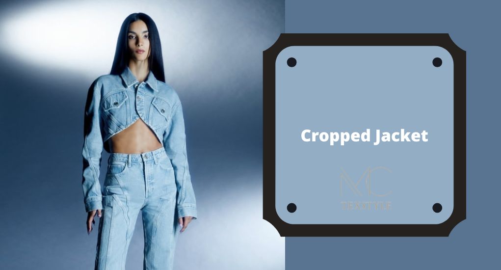 Cropped Jacket Outer Wanita