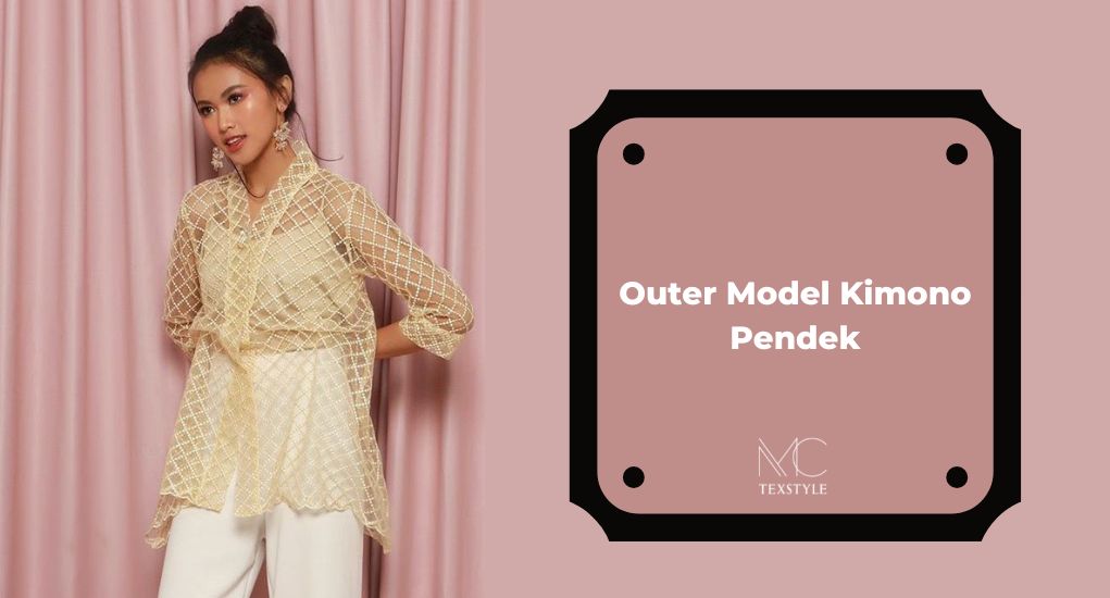 Outer Model Kimono Pendek