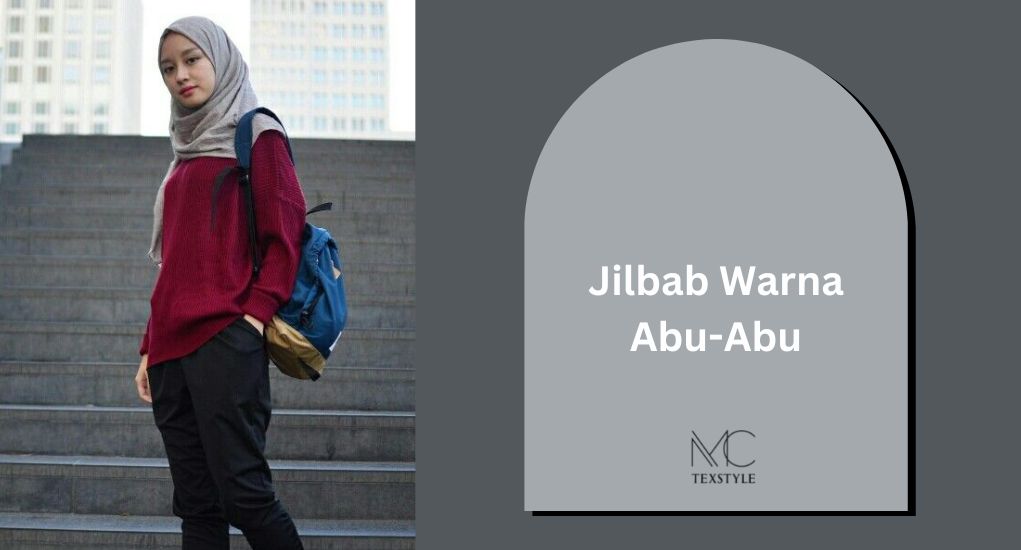 Jilbab Warna Abu-Abu
