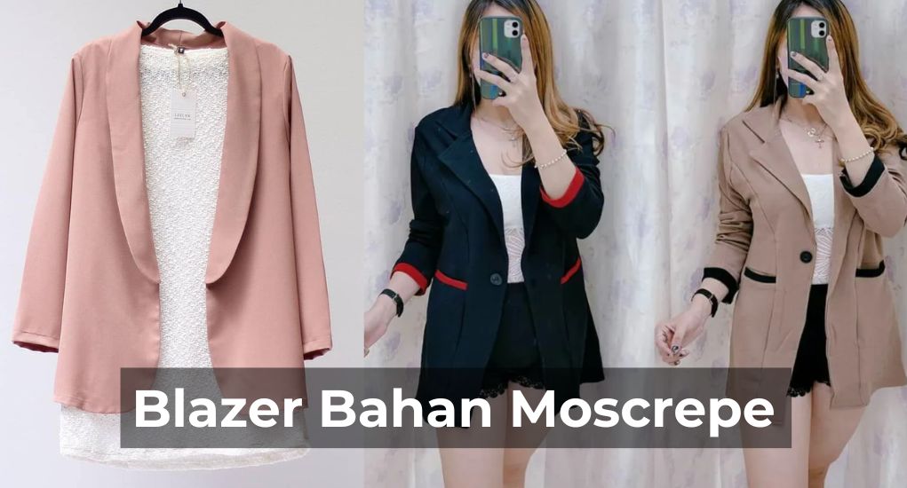 Blazer Bahan Moscrepe