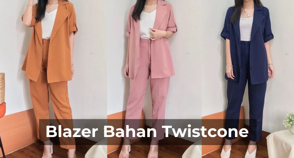 Blazer Bahan Twistcone