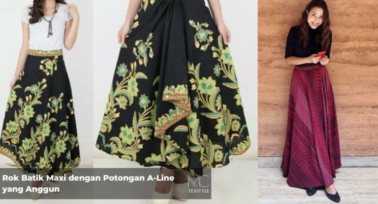 10 Model Rok Batik Kekinian untuk Pesta, Auto Cantik! - MC Texstyle Blog