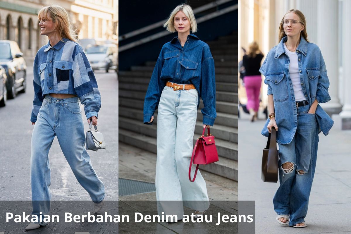 Pakaian Berbahan Denim atau Jeans