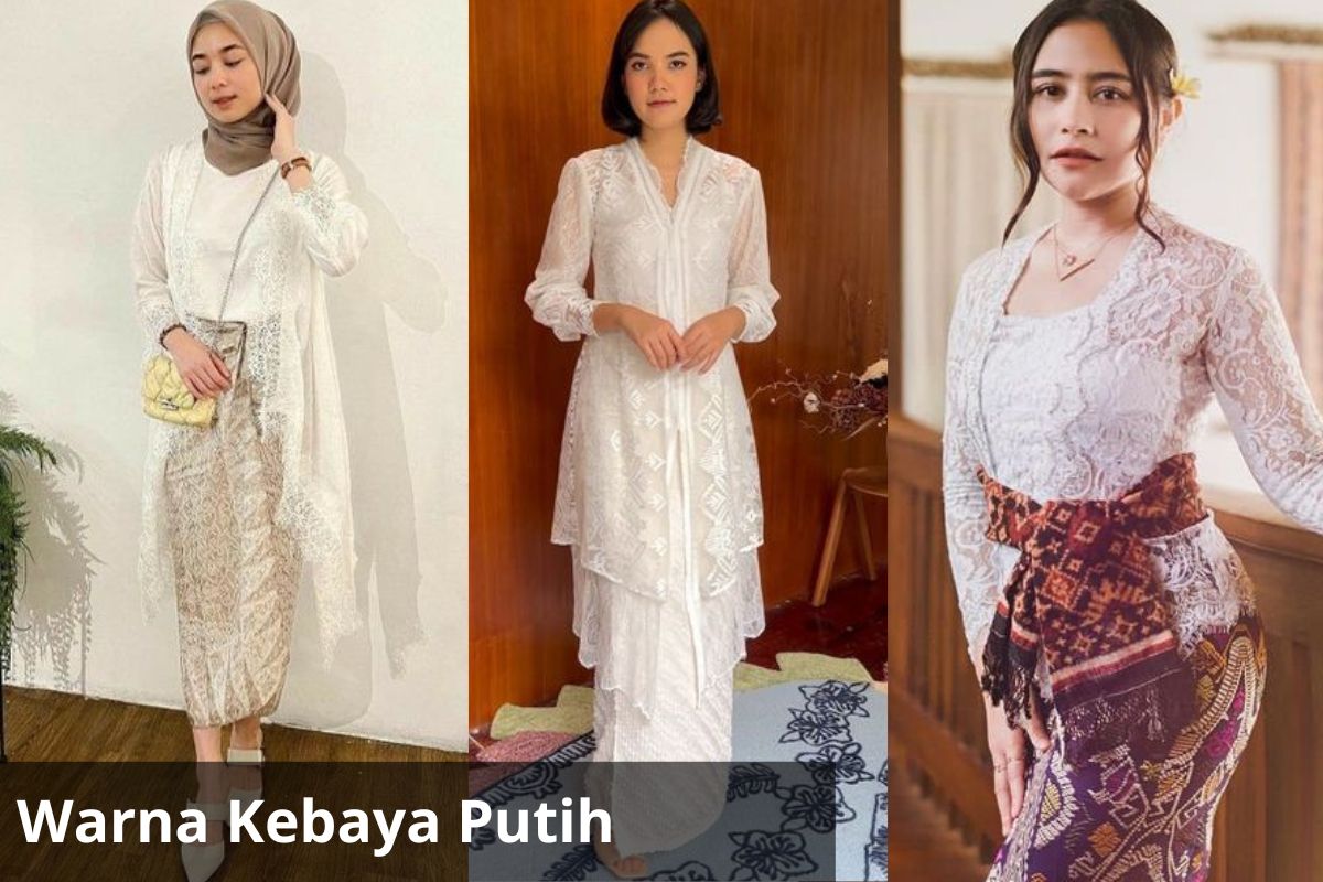 Warna Kebaya Putih