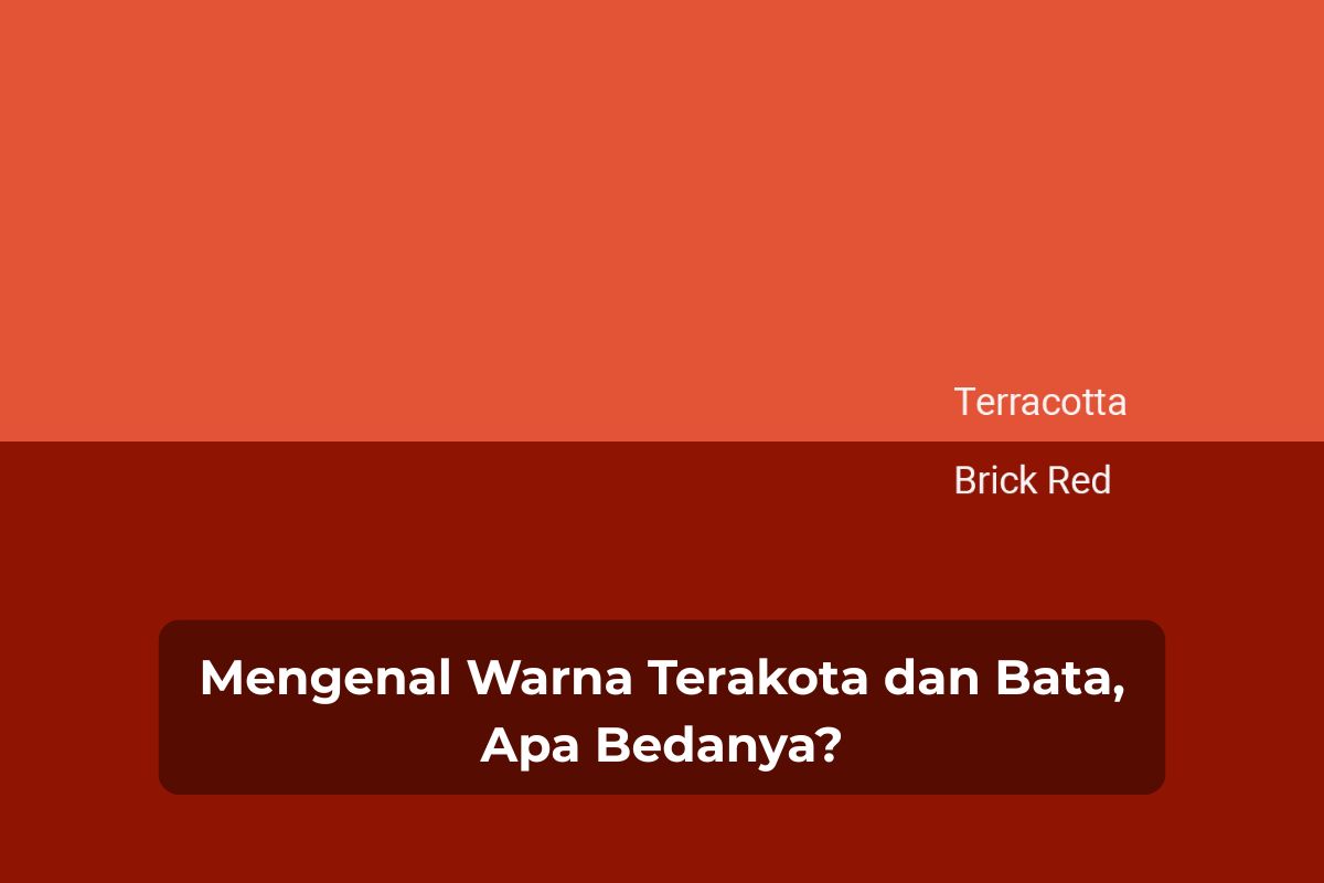 Warna Terakota dan Bata