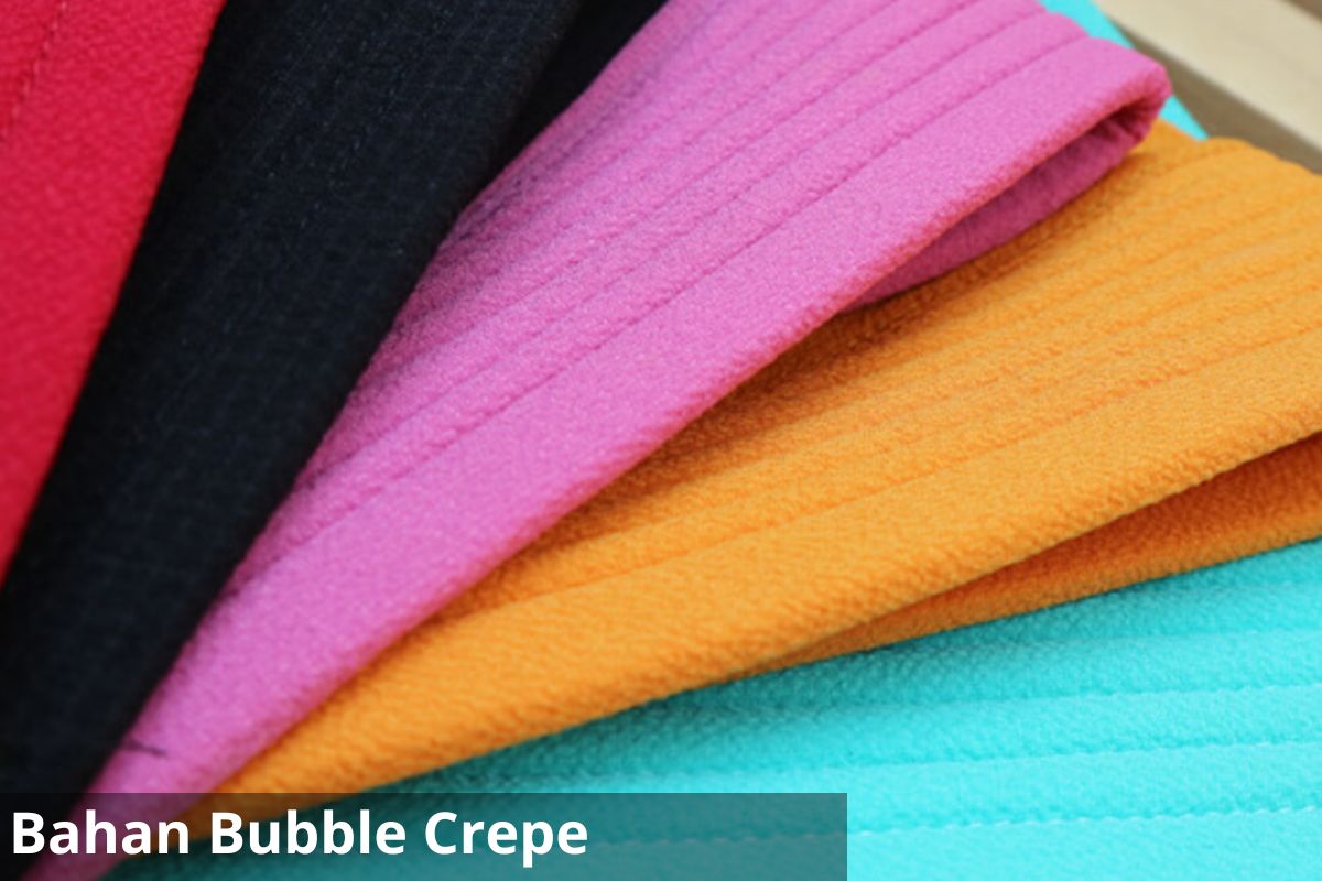 Bahan Bubble Crepe
