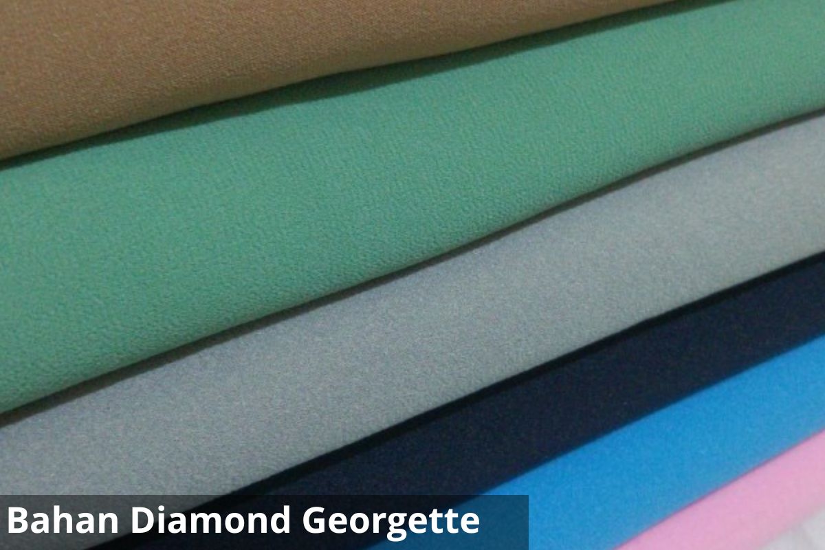 Bahan Diamond Georgette