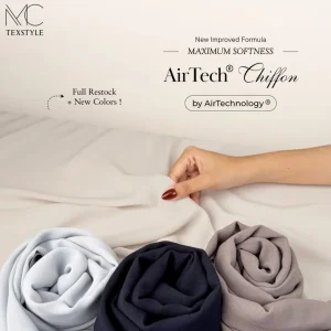 Kain AirTech Chiffon Sampul