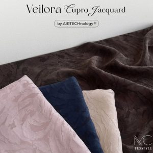 Veilora Cupro Jacquard